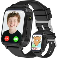 clleylise Smartwatch Kinder, Newly Upgraded Smartwatch Kinder mit GPS, Telefon, Videoanruf, Voice Chat, SOS, Schulmodus, Schrittzähler, Wecker, Kinderuhr für Mädchen und Jungen 4-19 Jahren