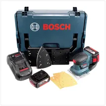Bosch GSS 18V-10 2 x 4,0 Ah + Ladegerät + L-Boxx
