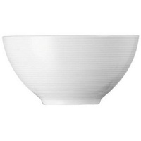 Thomas Porzellan Müslischale Bowl 13 cm rund - LOFT Weiß - 1 Stück, Porzellan, (Einzelartikel, 1-tlg), Porzellan, spülmaschinenfest und mikrowellengeeignet weiß