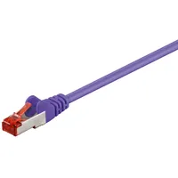 goobay CAT 6 Patchkabel, S/FTP (PiMF), Lila