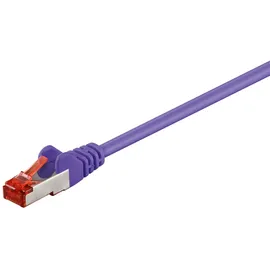goobay CAT 6 Patchkabel, S/FTP (PiMF), Lila
