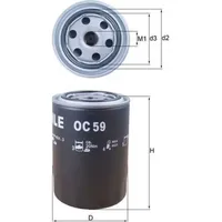 Mahle Ölfilter OC 59