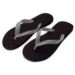 Hygostar® Herren Flip Flops, wasserdichte EVA-Sohle, schwarz 55591 , 1 Packung = 1 Paar, Größe: 41-46