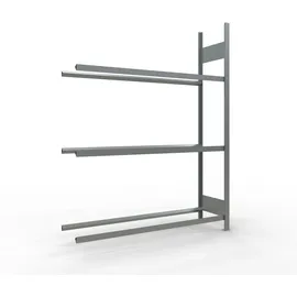 Schulte Reifenregal Stahl 200 x 150 x 40 cm silber