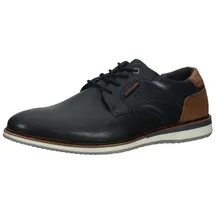 BULLBOXER Halbschuhe Herren Navy/Braun 43