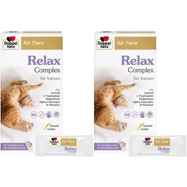 Doppelherz Relax Complex für Katzen Doppelpack