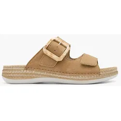 Komfort Pantolette - Damen - braun