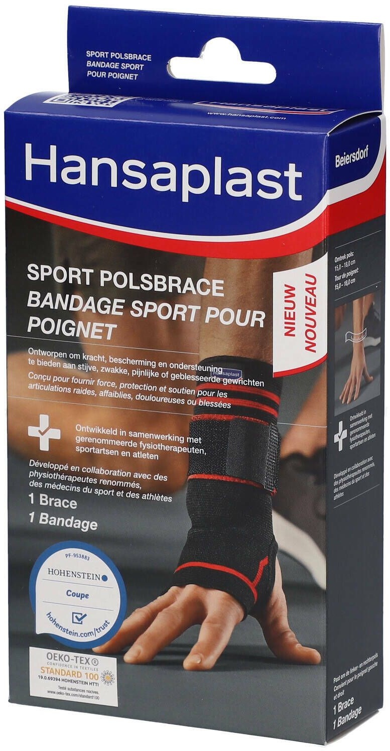 Hansaplast Sport Poignet de Maintien 1 pc(s) bandage(s)