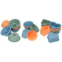 LURCH Flexi Starter Mini Cakes Backformen - 18er Set