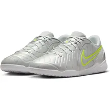 Nike Legend 10 Herren Metallic Silver/White-Volt 42