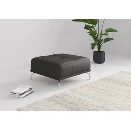 Home Affaire Polsterhocker Caluna 89 x 45 x 89 cm Grau
