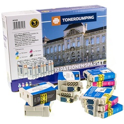 10 XXL-Druckerpatronen -Kombipack- kompatibel zu Epson T130