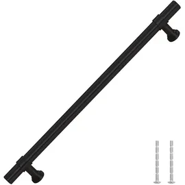 vidaXL Möbelgriffe 5 Stk. Schwarz 192 Mm Edelstahl Vidaxl