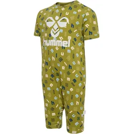 hummel hmlGLADLY kurzarm Baby-Strampler 6156 green olive 62