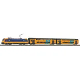 PIKO Start-Set E-Lok Personenzug mit 2 Doppelstockwagen 97939 H0