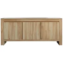 Tikamoon Buffet aus massivem Teakholz Eden 160 cm beige