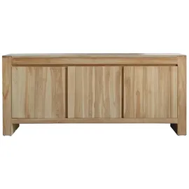 Tikamoon Buffet aus massivem Teakholz Eden 160 cm beige