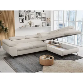MKS Meble Eckcouch Beige 2-Sitzer