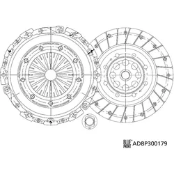 Blue Print Kupplungssatz Mit Ausrücklager Passend Für Peugeot 307 Adbp300179: Kupplungssatz Peugeot: 2050j0 Peugeot: 2050q2 Peugeot: 205209 Aisin: Kep