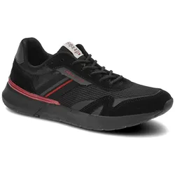 Schwarze Sneakers Cross Jeans Bequeme Herrenschuhe, 40