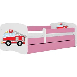 raumhirsch furniture Kinderbett Raumhirsch 80 x 180 cm Holzwerkstoff rosa