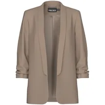Pieces Damen Pcboss Noos 3/4 Blazer, Fossil,XL