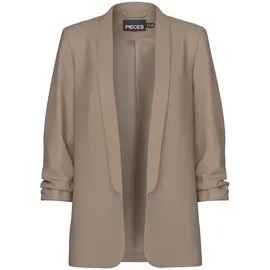Pieces Damen Pcboss Noos 3/4 Blazer, Fossil,XL