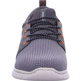 Rieker Herren B7796 Slipper, Grau, 42 EU