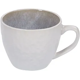 Beliani Sesame Tafelservice 16-tlg. hellgrau