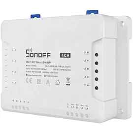 Sonoff 4CHPROR3 Smart Switch, 4-Kanal Schaltaktor, WiFi + 433MHz
