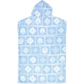 Roxy Stay Magical Printed Poncho - Cerulean shell yeah s), - One Size