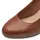 TAMARIS Pumps TAMARIS, Damen, Gr. 37, braun (cognac used), Leder, Schuhe Pumps, Trichterabsatz, Abendschuh, Festtagsschuh in klassischer Form