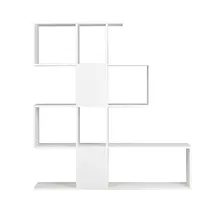 miliboo Designer-Bücherregal 147 cm Weiß