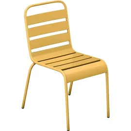 vente-unique Gartenmöbel-Set 5-tlg. Senfgelb