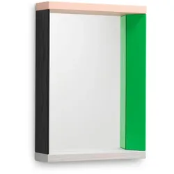 Vitra - Colour Frame Spiegel, small, grün / pink