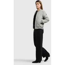 khujo Steppjacke mit Knopfleiste Modell 'ANGE2', Hellgrau, L