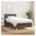 vidaXL Boxspringbett 100 x 200 cm Dunkelbraun