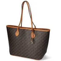 L.Credi Filiberta Shopper Tasche 46 cm Braun