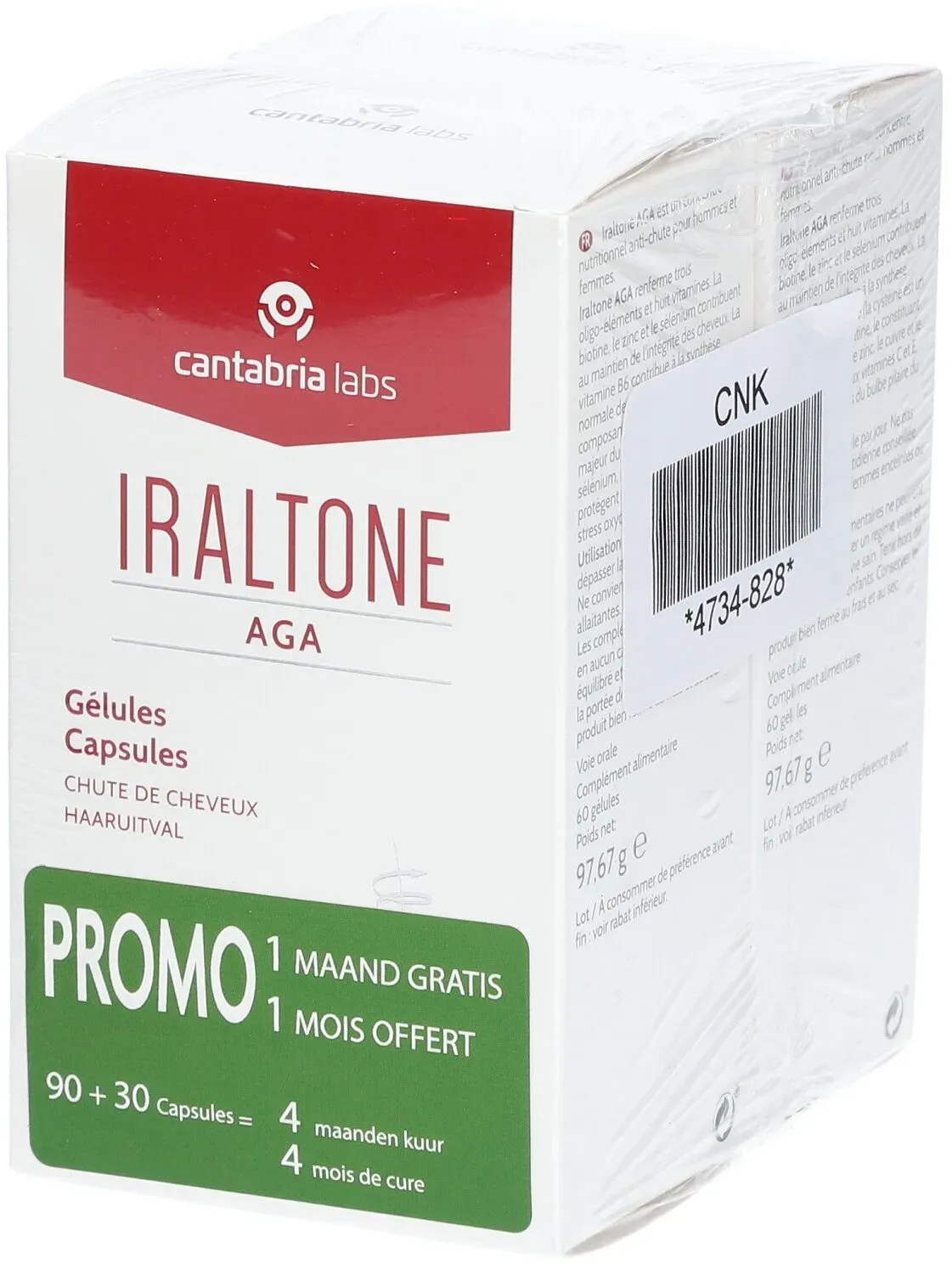 Iraltone AGA DUO 2x60 St Capsules