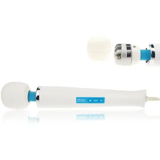 Ultimate Magic Wand hochwertiger Massagestab 2.0 mit Metallkopf, die neue Generation, extrem starke Vibration
