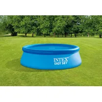 Intex Solarabdeckplane blau Ø 244 cm