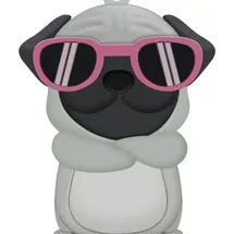 CELLY PowerBank 2.600 mAh 5W Hund - Grau