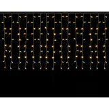 salcar 6m x 1m Eisregen LED Lichtervorhang Außen Innen, 300er LED Lichterkette Fenster Weihnachten, Weihnachtsbeleuchtung Hängend mit 9 Modi und Memory-Funktion, Warmweiß