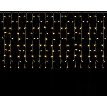 salcar 6m x 1m Eisregen LED Lichtervorhang Außen Innen, 300er LED Lichterkette Fenster Weihnachten, Weihnachtsbeleuchtung Hängend mit 9 Modi und Memory-Funktion, Warmweiß