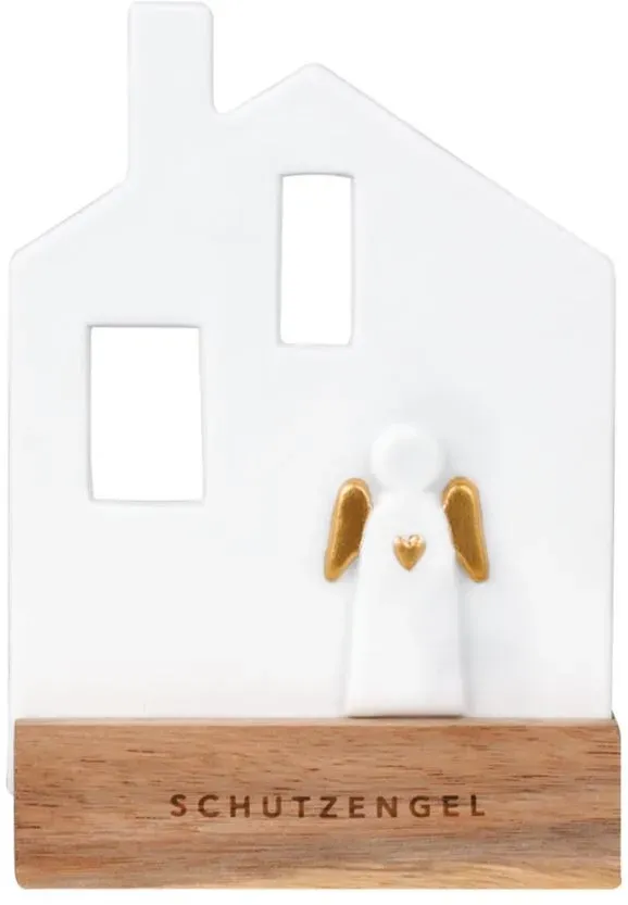 räder Lichthaus Kerzenständer Teelicht Schutzengel weiß