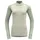 Devold Kvitegga Merino 230 Cross Neck Damen Merinoshirt Raw White L