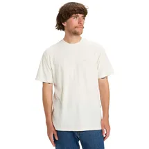 QUIKSILVER Slub Roundneck Herren, weiß,