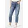 Stooker Davos Denim Damen Boyfriend-Jeans Boyfriend Fit Denim clean wash konisch lang - 40W / 32L