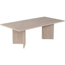Asir Couchtisch Beige Spanplatte 119 x 40 cm