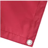 vidaXL Balkonverkleidung 90 x 800 cm Bordeauxrot Polyester